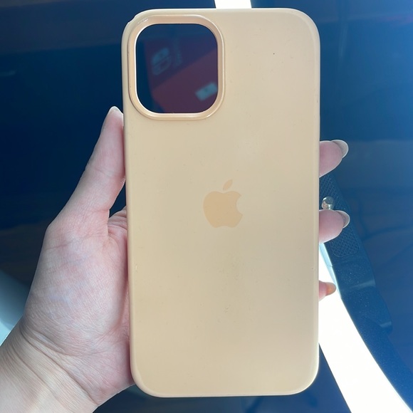 Official Apple 12 Pro Max Iphone Case Cantaloupe color - Picture 3 of 6